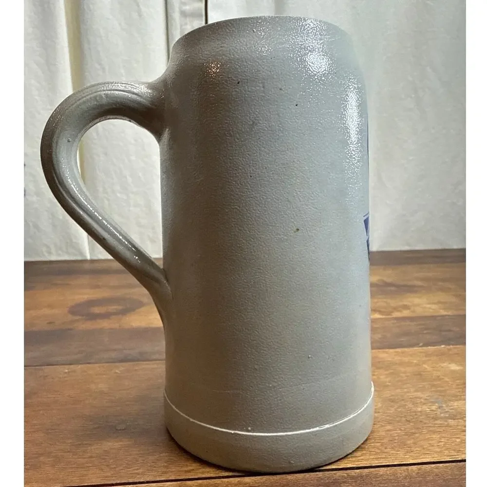 AuerBräu Brewery Rosenheim Germany Vintage Stoneware Beer Stein Man Cave Décor
